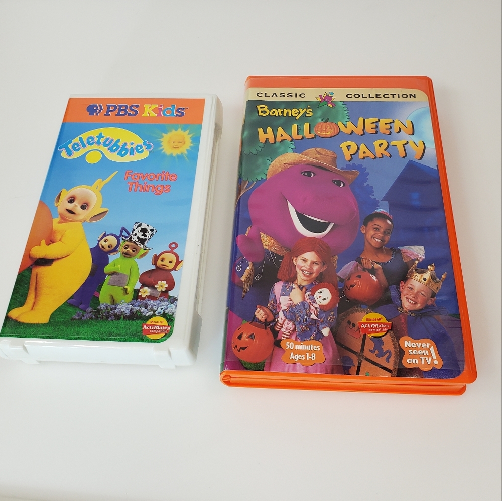 Vintage VHS kids movies
